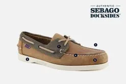 Sebago DOCKSIDES H WINE NUBUCK -Ecco Store Online DOCKSIDES H WINE NUBUCK HD Z