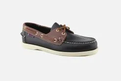 Sebago DOCKSIDES PORTLAND BLACK BROWN