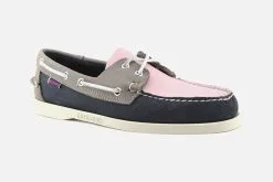 Sebago DOCKSIDES PORTLAND BLUE PINK