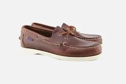 Sebago DOCKSIDES PORTLAND WAXED BROWN -Ecco Store Online DOCKSIDES PORTLAND WAXED BROWN HD A min