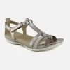 ECCO FLASH T STRAP METAL
