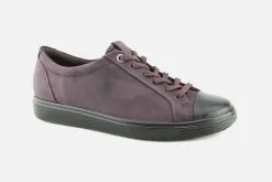ECCO SOFT 7 BURGUNDY BLACK