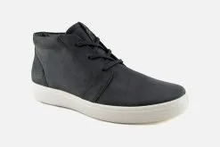 ECCO SOFT 7 MID BLACK OILY