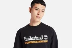 Timberland SWEAT 1973 CREW NECK BLACK -Ecco Store Online SWEAT 1973 CREW NECK BLACK HD D
