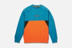 Timberland SWEAT CUT SEW BLUE ORANGE